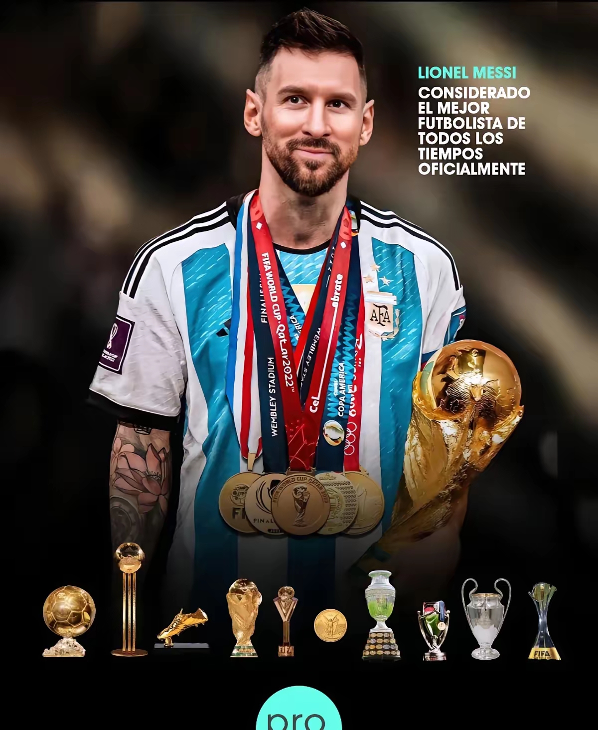 梅西荣获年度最佳射手奖，梅西荣誉加身证明实力的简单介绍